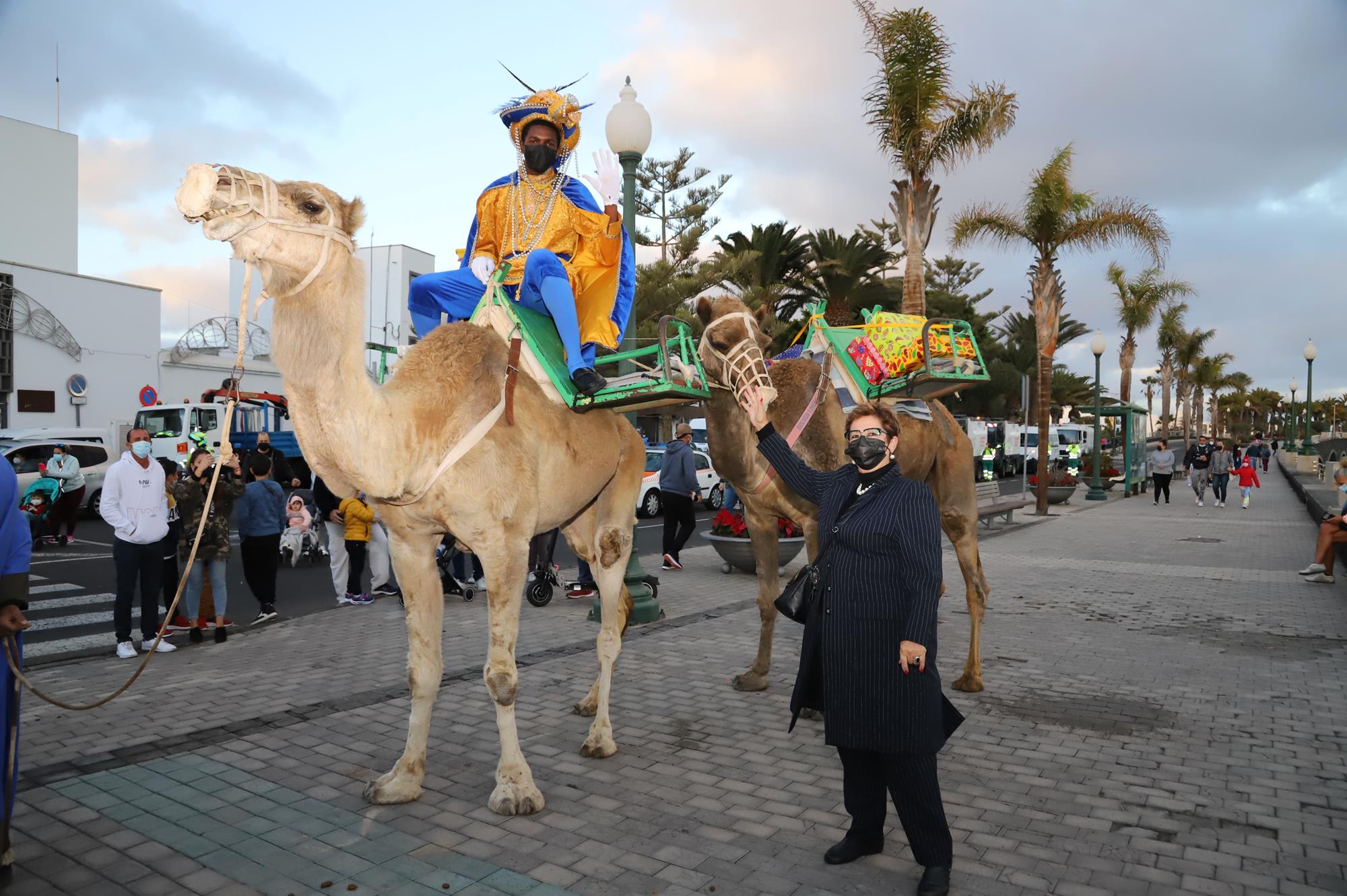 Cabalgata de Reyes Magos en Arrecife