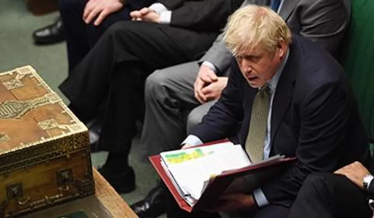 Boris Johnson, en el Parlamento de Westminster (Parliament.uk)