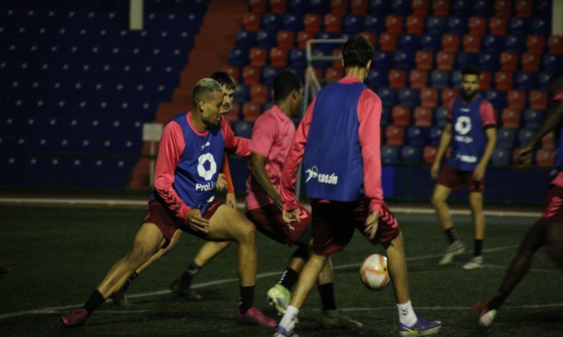 Entrenamiento de la UD Lanzarote