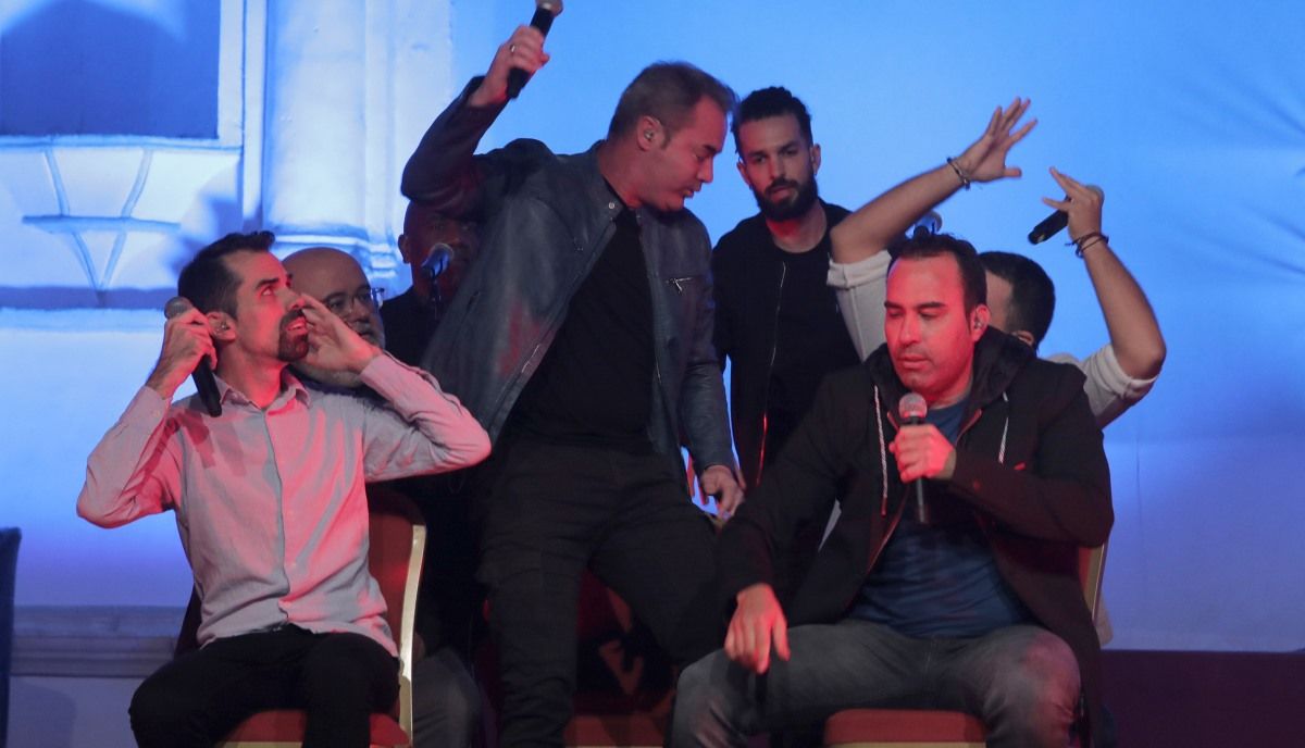 El concierto de "Vocal Siete" pone el broche de oro a la Navidad en Teguise