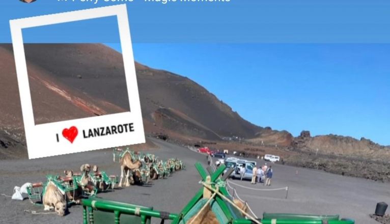 Kiko en el Timanfaya Kiko en el Timanfaya