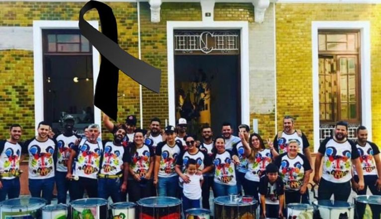 La batucada Menuda Caña llora la muerte de Aday Noda La batucada Menuda Caña llora la muerte de Aday Noda