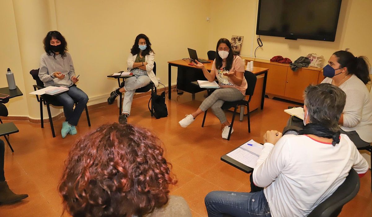Reunión de la consejera de Igualdad con la Plataforma Feminista 8 M de Lanzarote