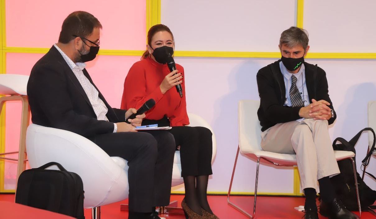 La presidenta cierra la participación de la Isla en Fitur 2022 poniendo en valor los planes de sostenibilidad en Lanzarote