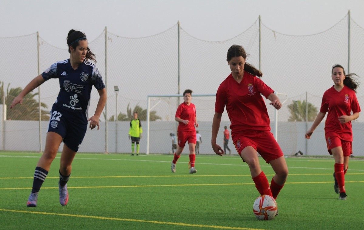 El FC Puerto del Carmen se queda sin premio ante el Atlético Unión Güimar