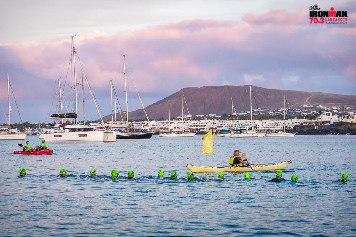 Club La Santa IRONMAN 70.3 Lanzarote en el Puerto Deportivo Marina Rubicón. Foto Club La Santa