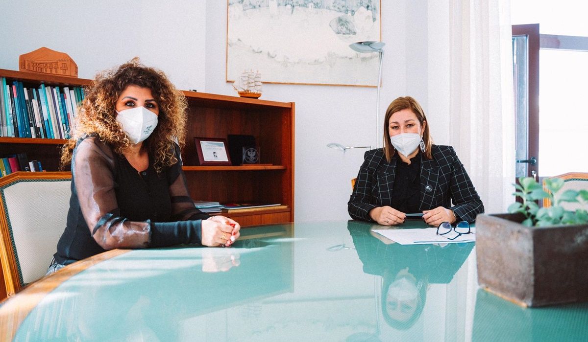 Astrid Pérez y Eli Merino