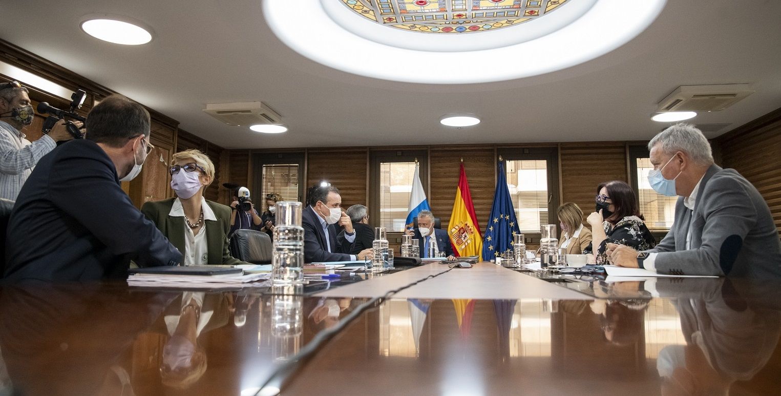 Reunión del Consejo de Gobierno de Canarias