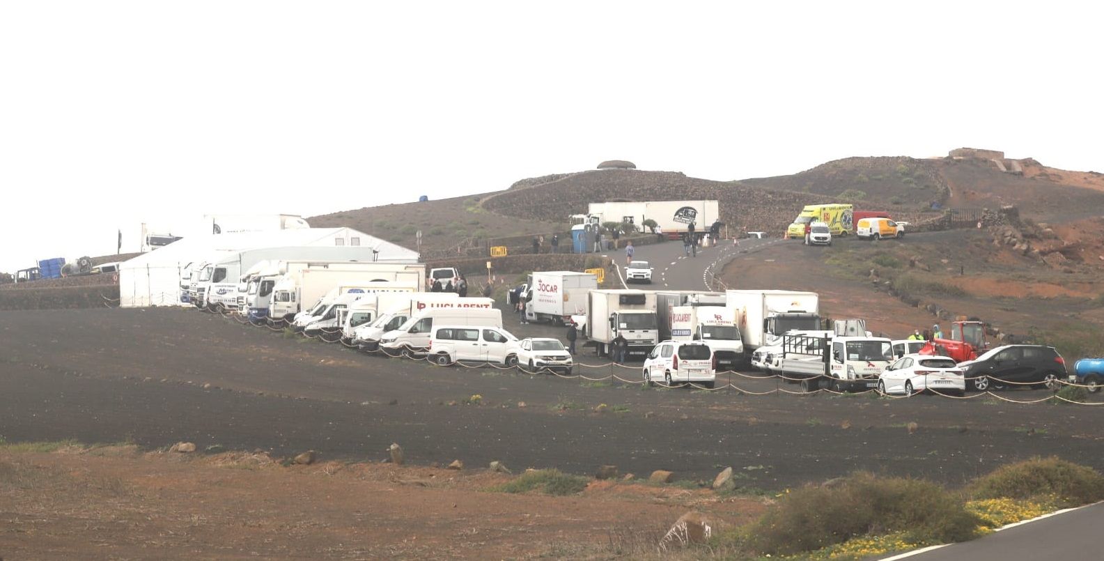 Grabación de la segunda temporada de la serie Foundation en Lanzarote