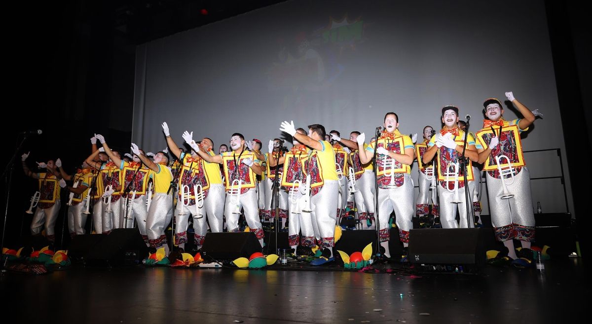 Presentación de la murga Los Simplones, 2022