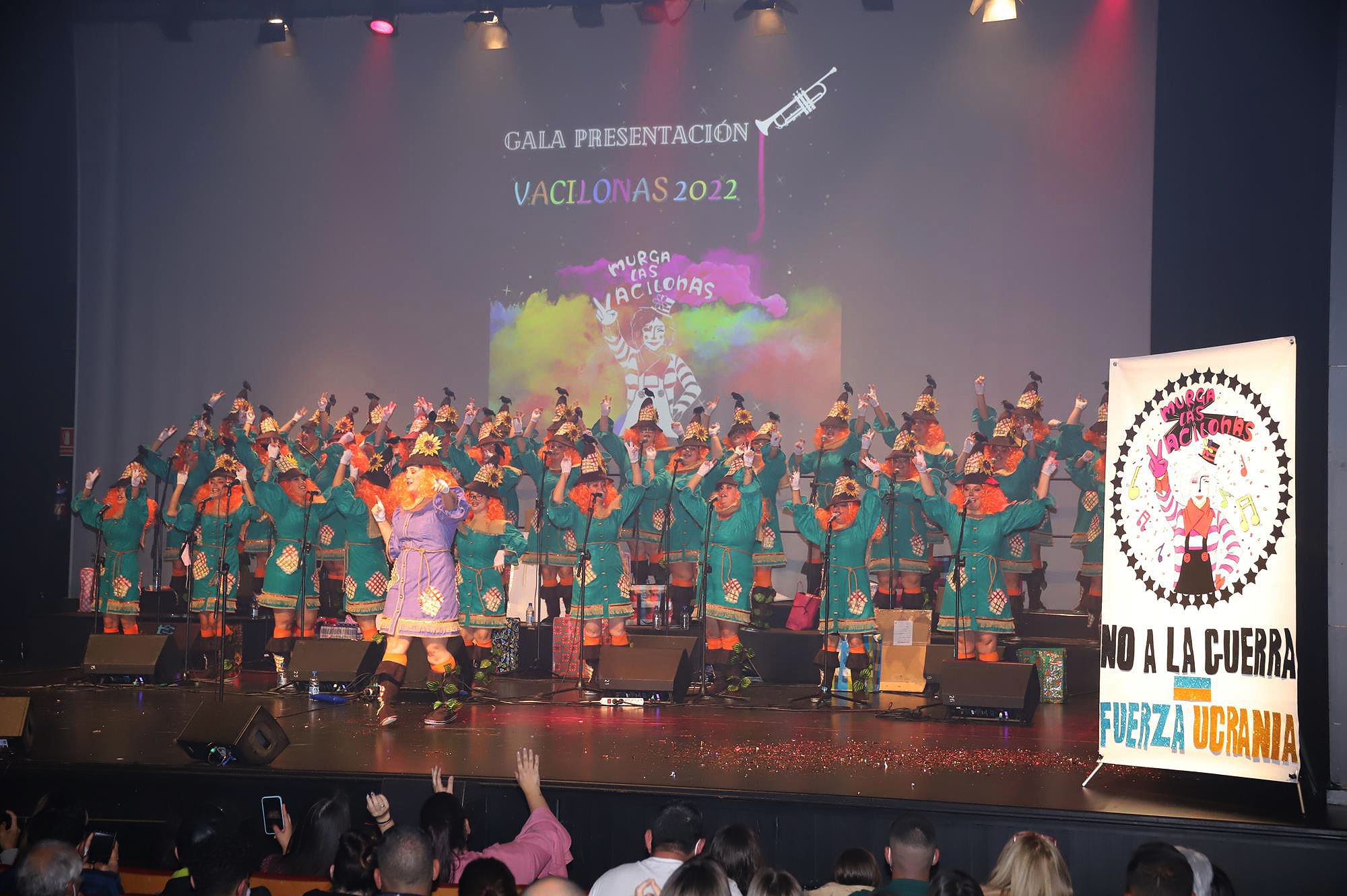 Presentación de la murga Las Vacilonas 