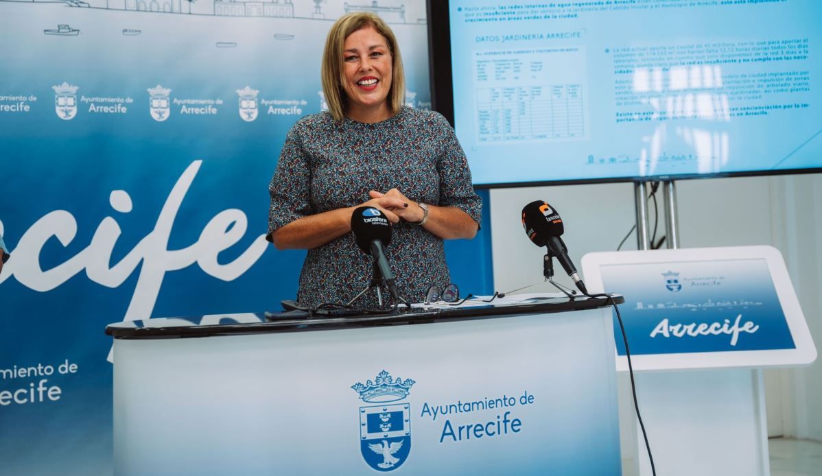 Astrid Pérez, alcaldesa de Arrecife