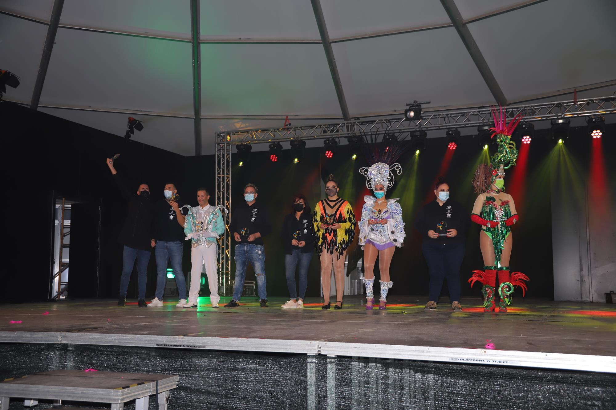 Presentación de la comparsa Los Cumbacheros Presentación de la comparsa Los Cumbacheros