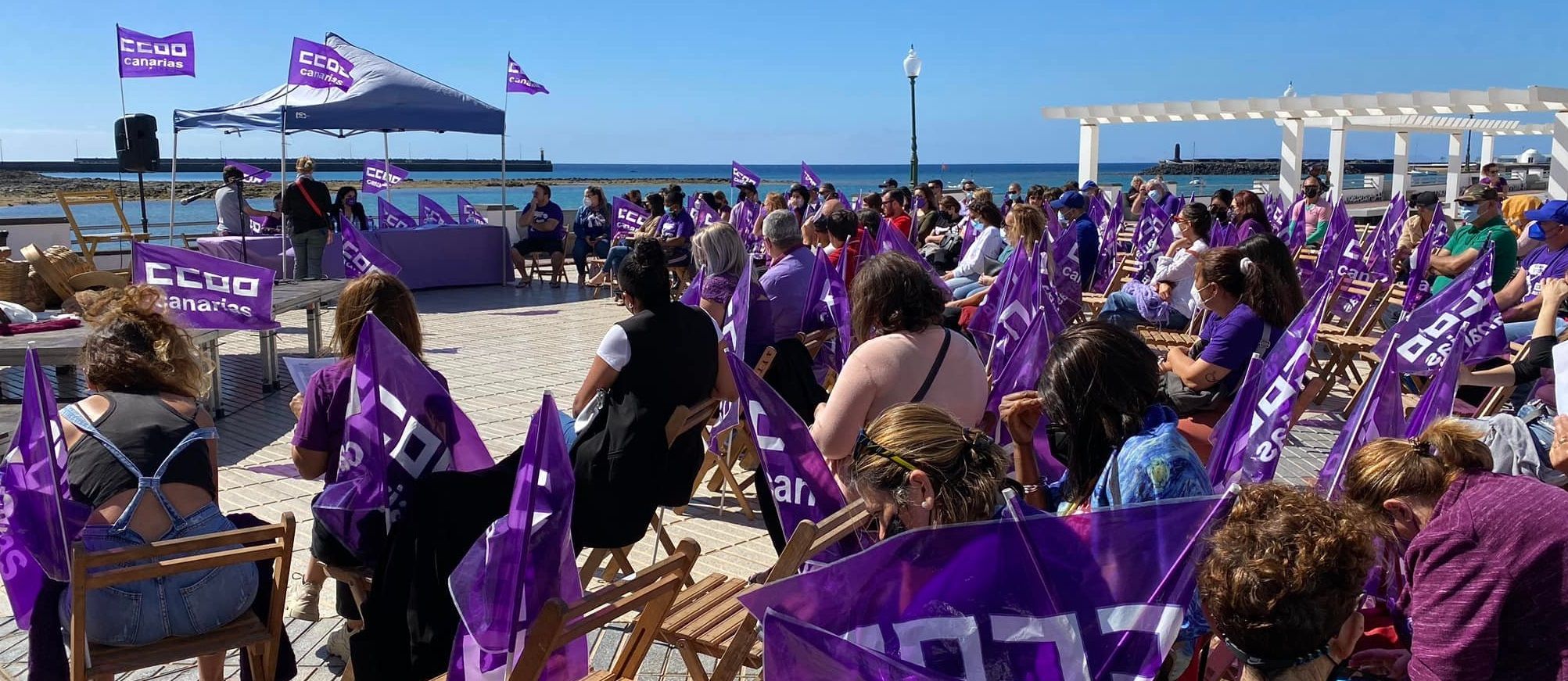 Acto de Comisiones Obreras con motivo del Día de la Mujer