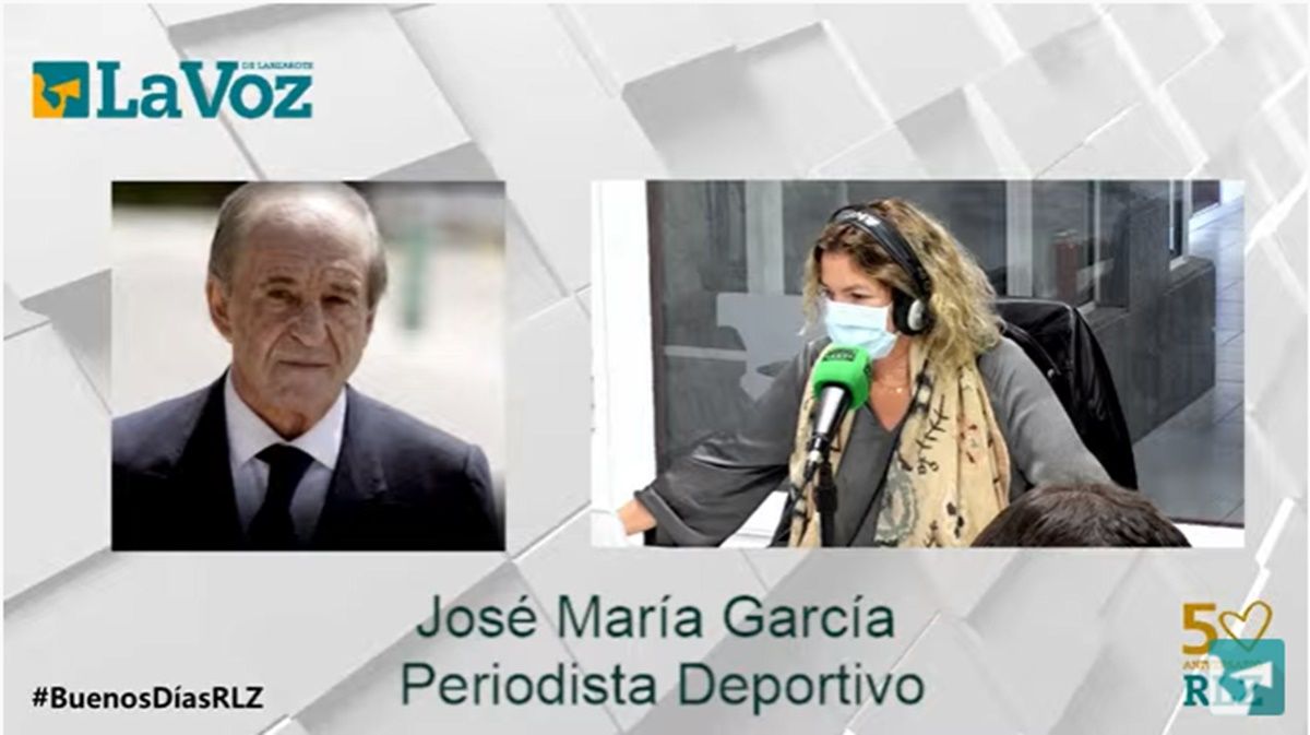 Entrevista a José María García en Radio Lanzarote