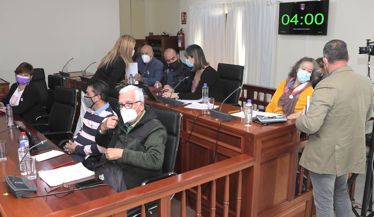 Grupos de la oposición en el Ayuntamiento de Arrecife
