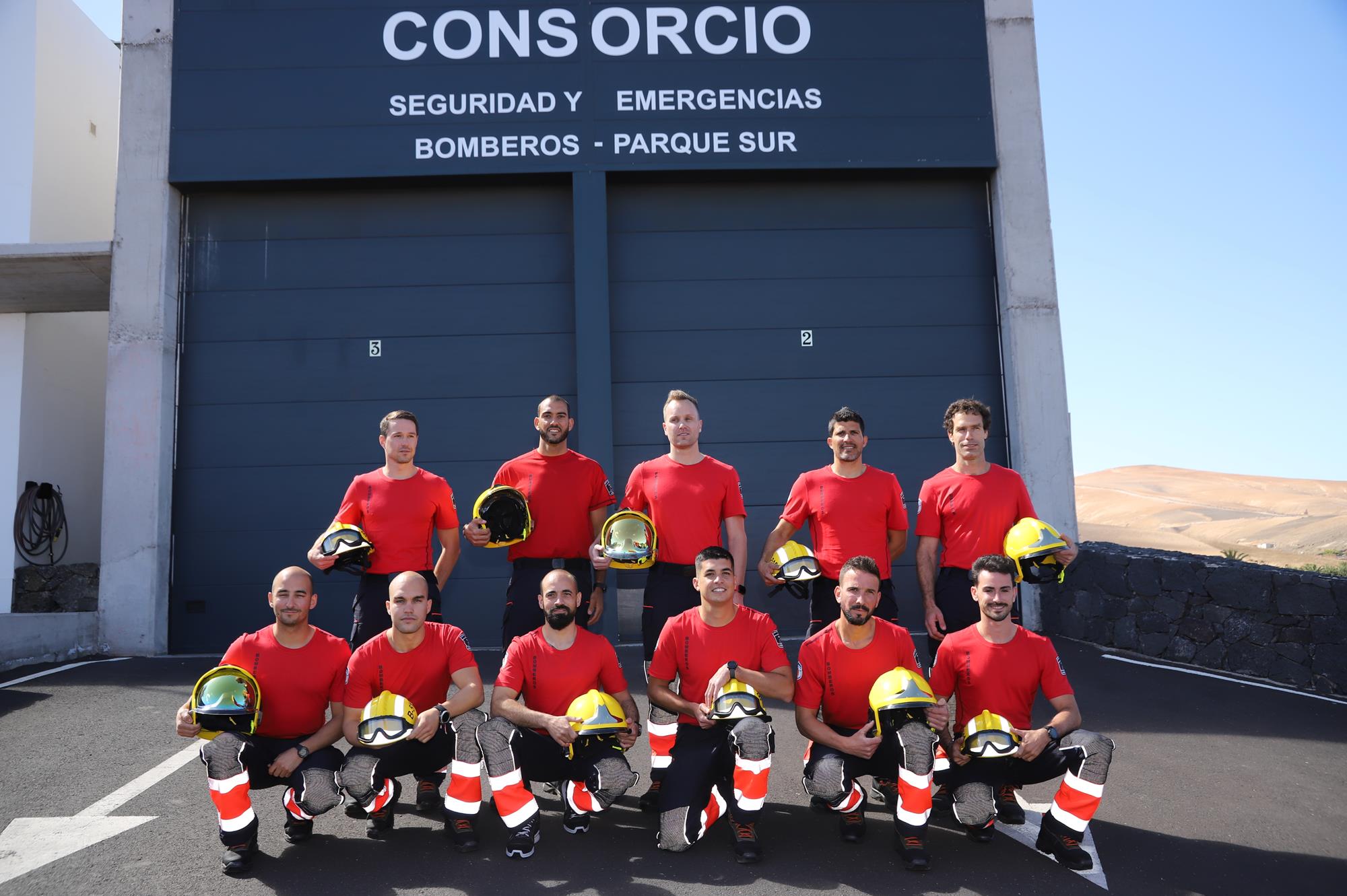 Presentación de los 11 nuevos bomberos Presentación de los 11 nuevos bomberos
