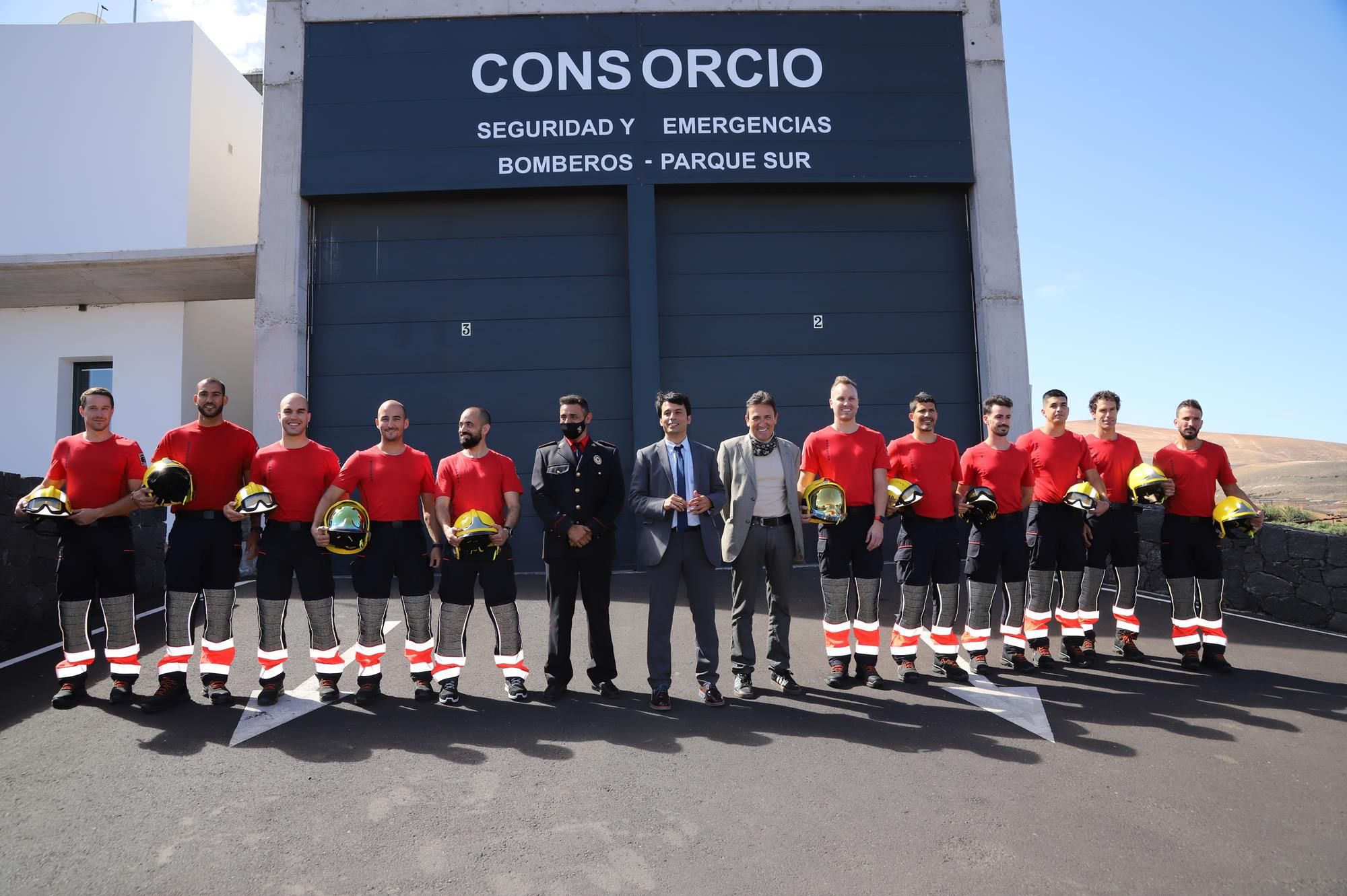 Presentación de los 11 nuevos bomberos Presentación de los 11 nuevos bomberos