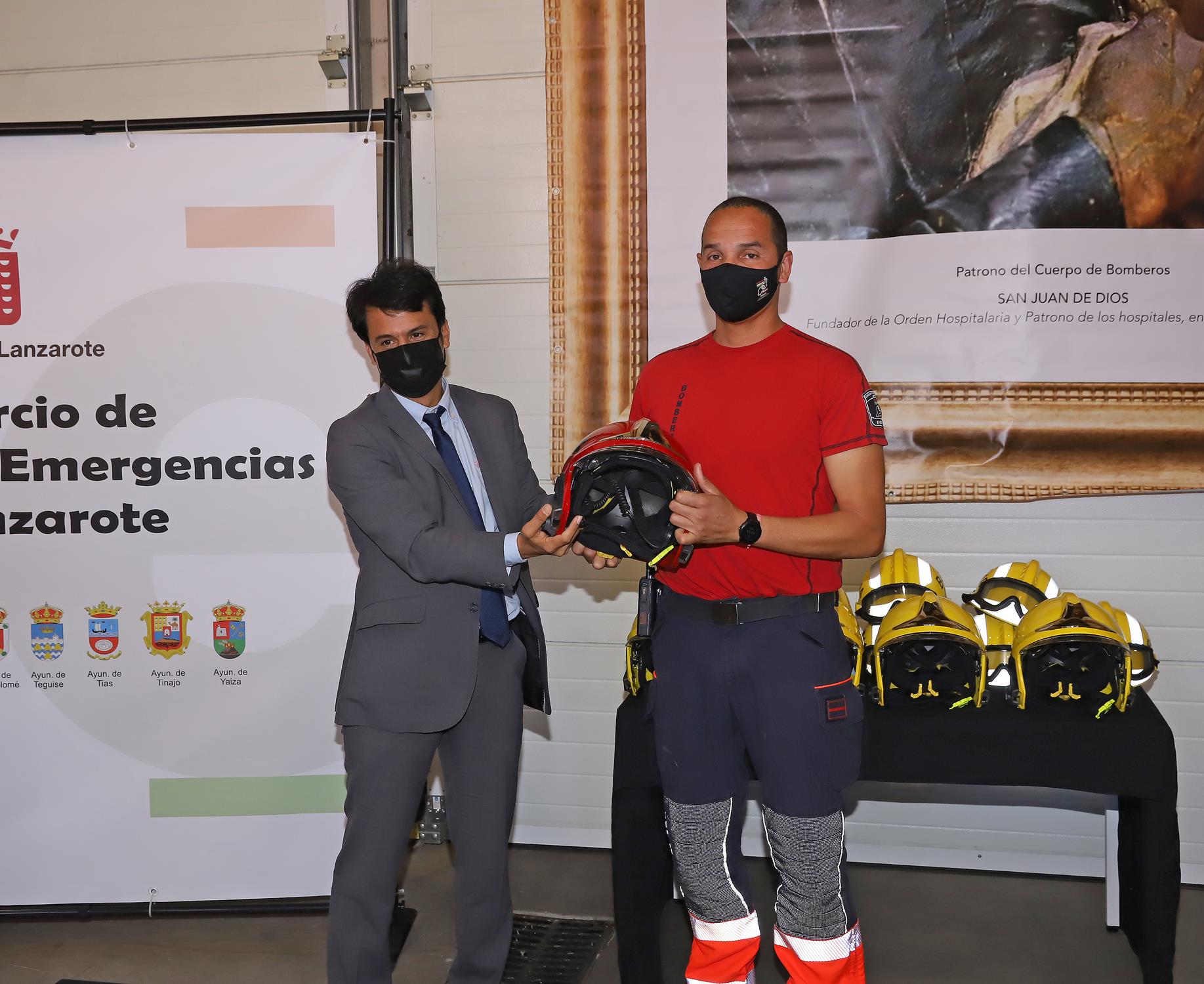 Presentación de los 11 nuevos bomberos Presentación de los 11 nuevos bomberos