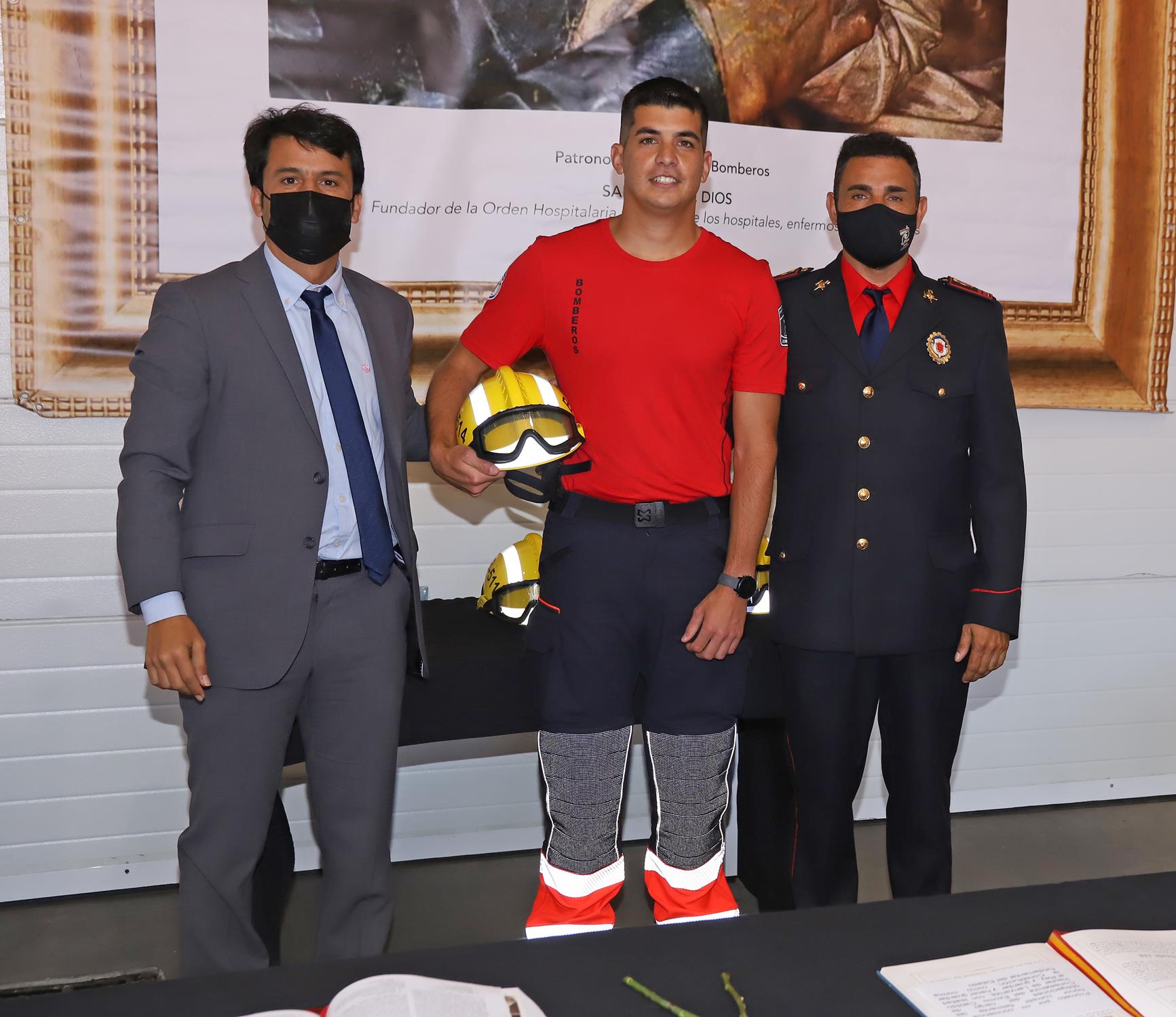 Presentación de los 11 nuevos bomberos Presentación de los 11 nuevos bomberos