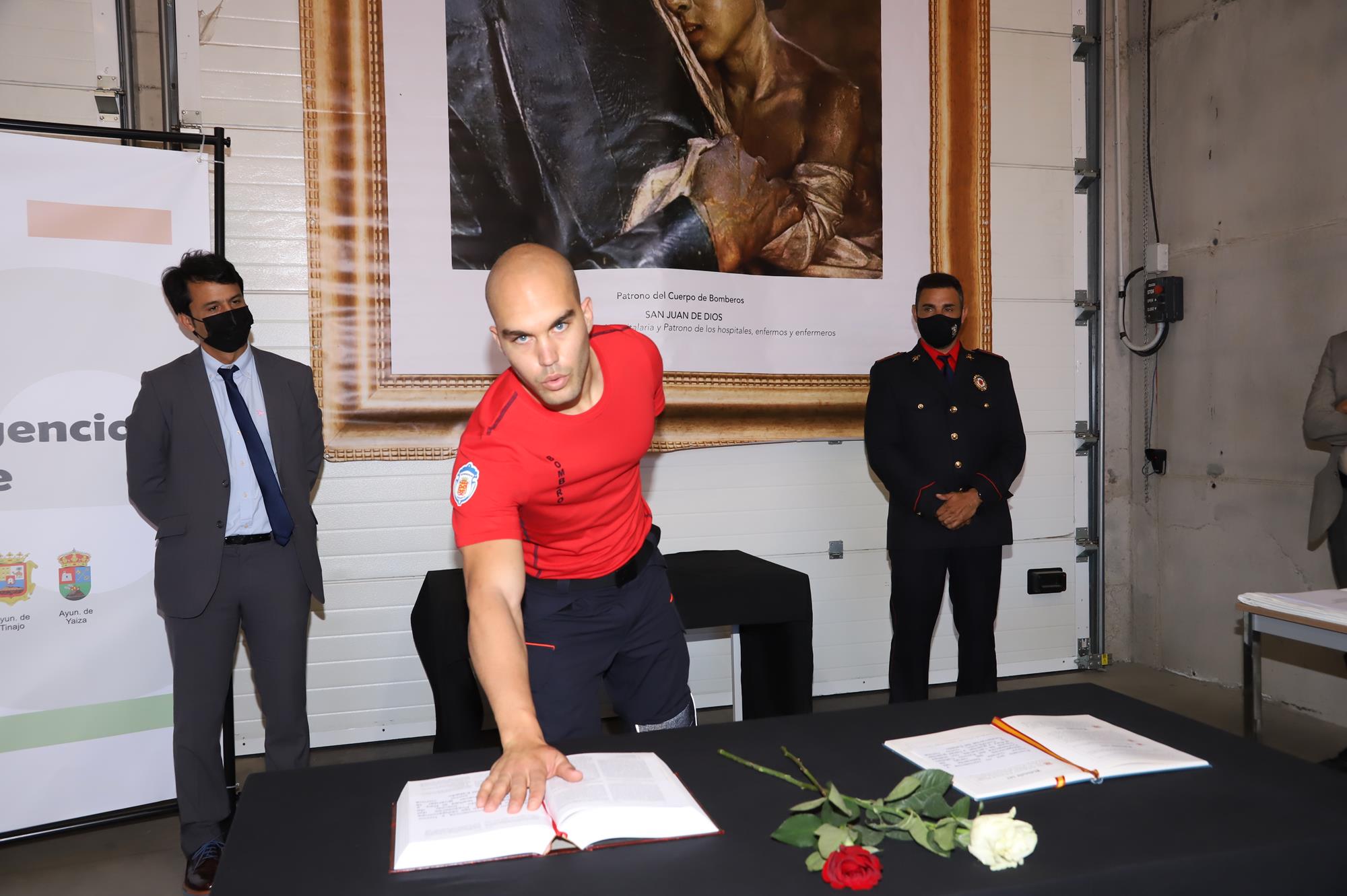 Presentación de los 11 nuevos bomberos Presentación de los 11 nuevos bomberos
