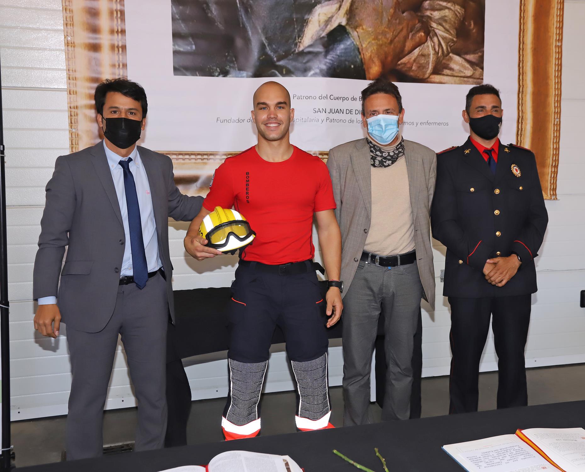 Presentación de los 11 nuevos bomberos Presentación de los 11 nuevos bomberos