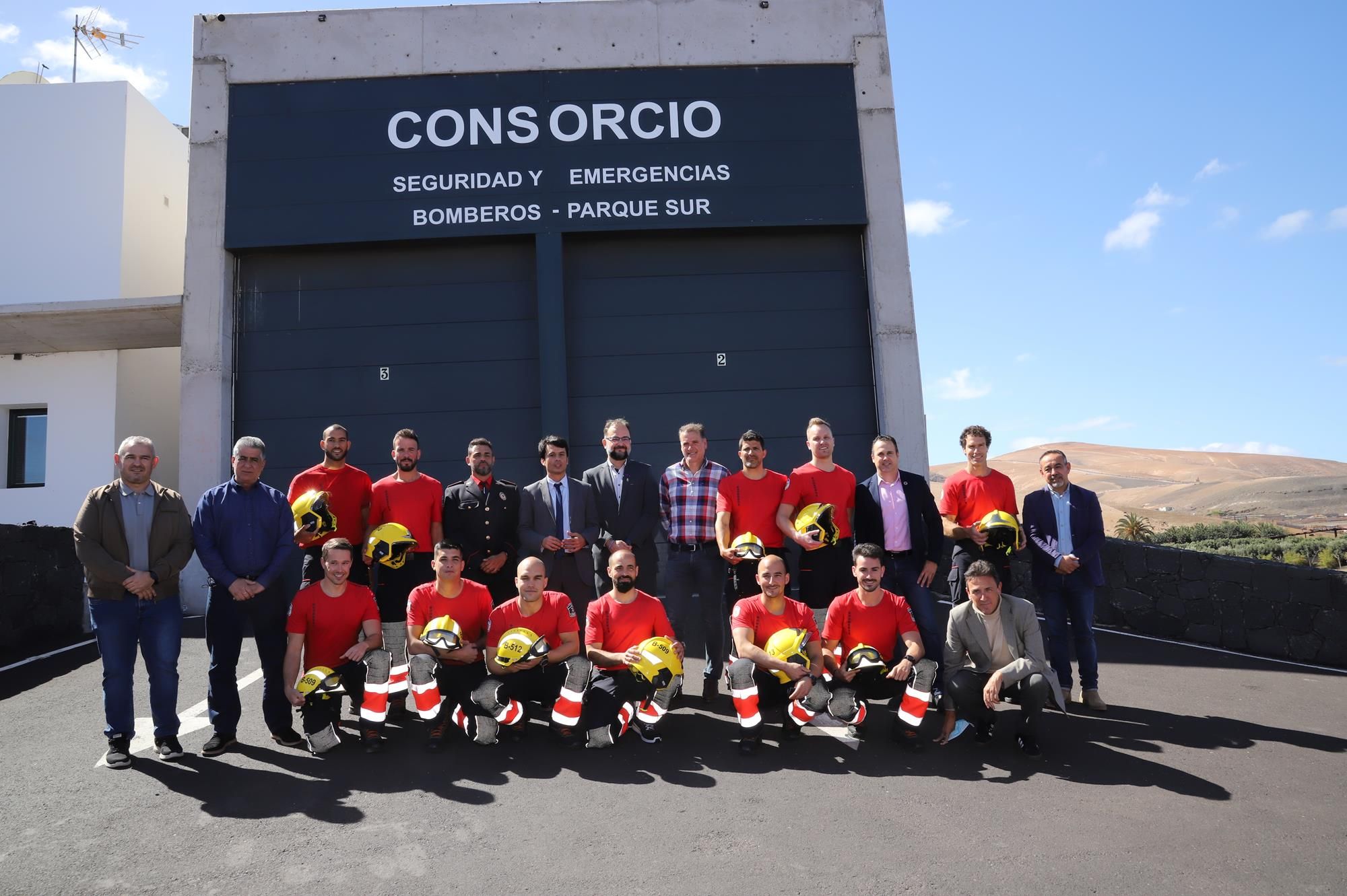 Presentación de los 11 nuevos bomberos Presentación de los 11 nuevos bomberos