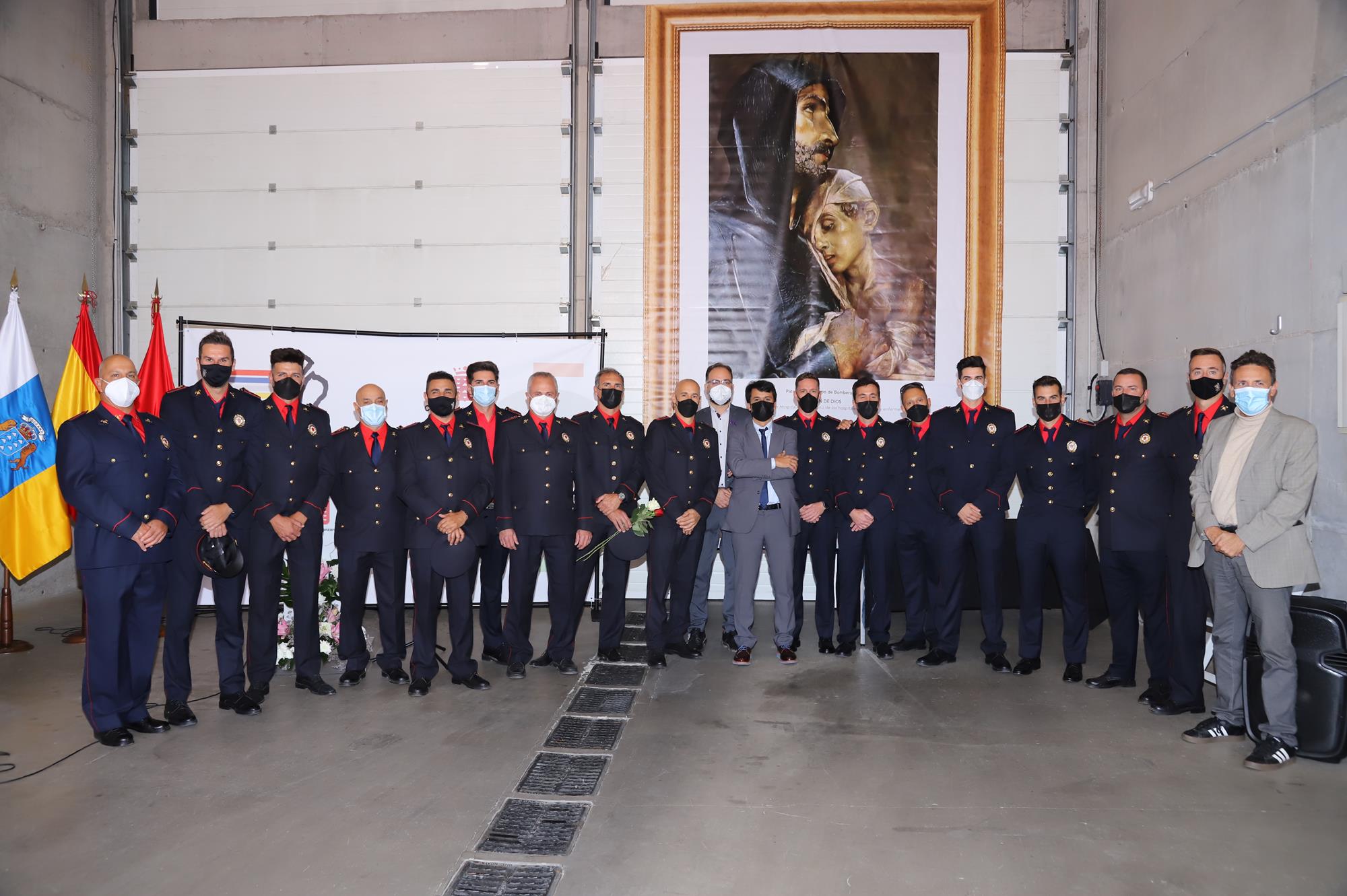 Presentación de los 11 nuevos bomberos Presentación de los 11 nuevos bomberos