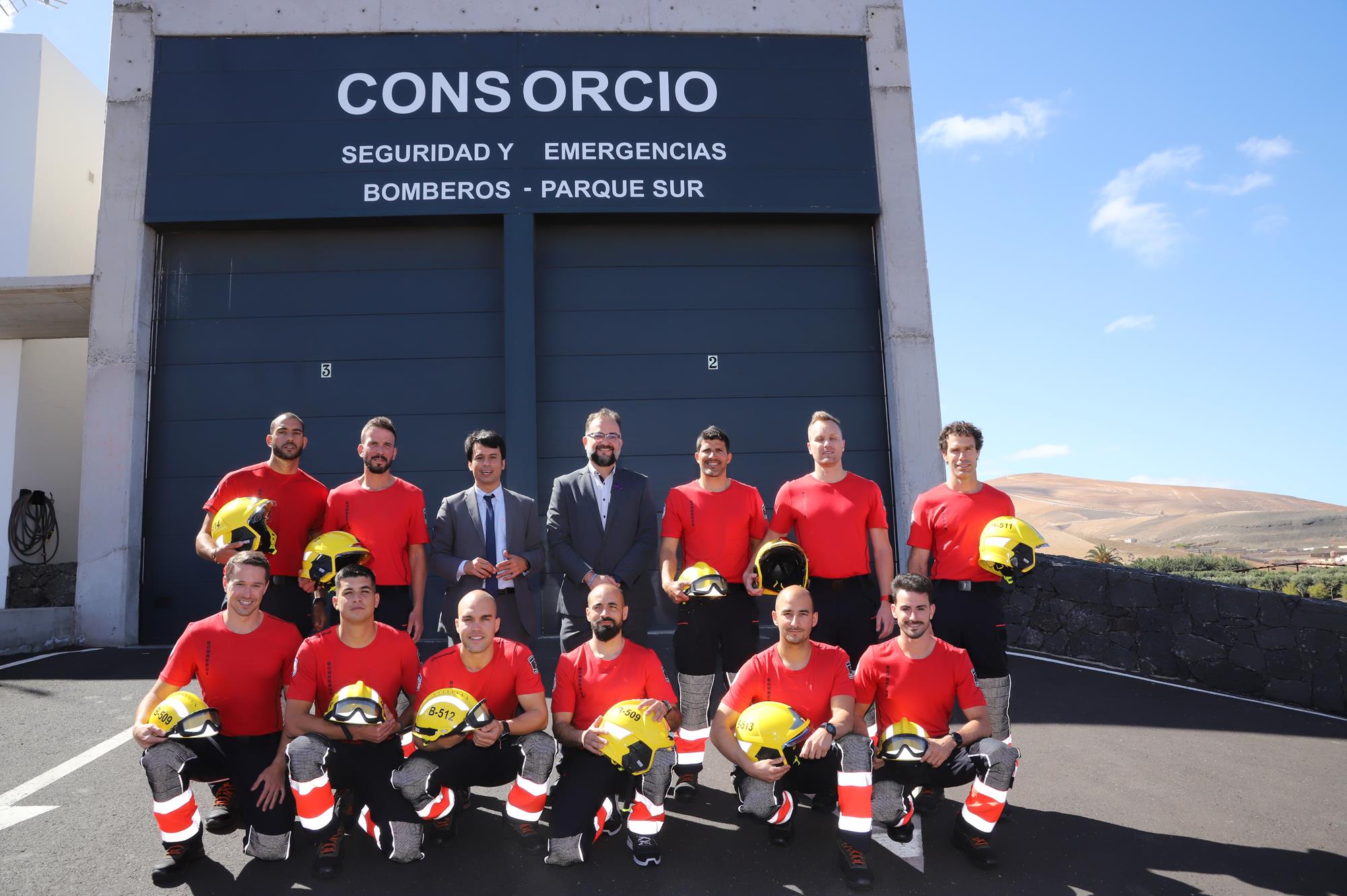 Presentación de los 11 nuevos bomberos Presentación de los 11 nuevos bomberos