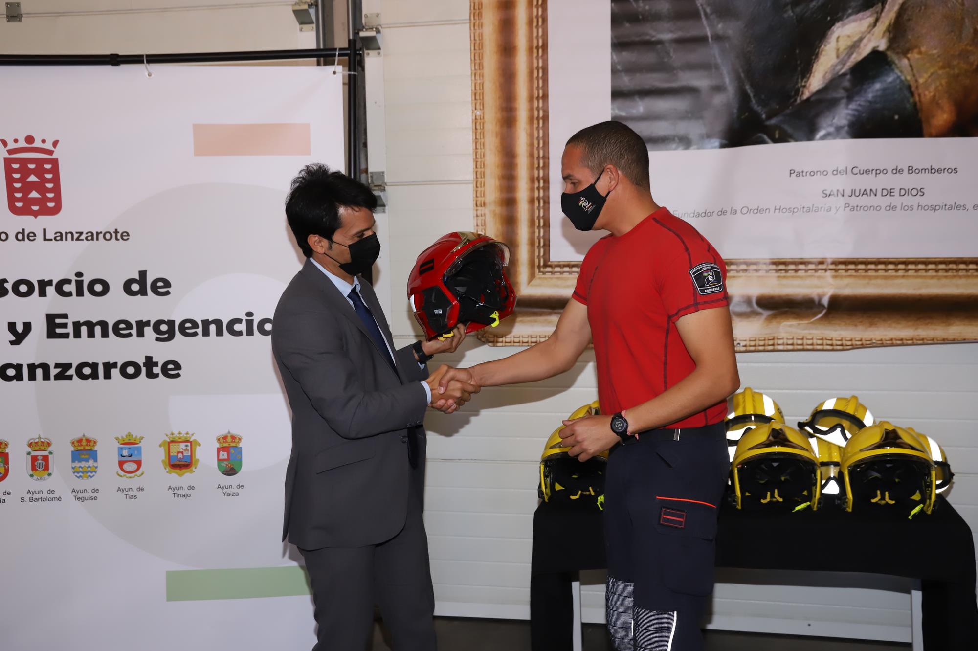 Presentación de los 11 nuevos bomberos Presentación de los 11 nuevos bomberos