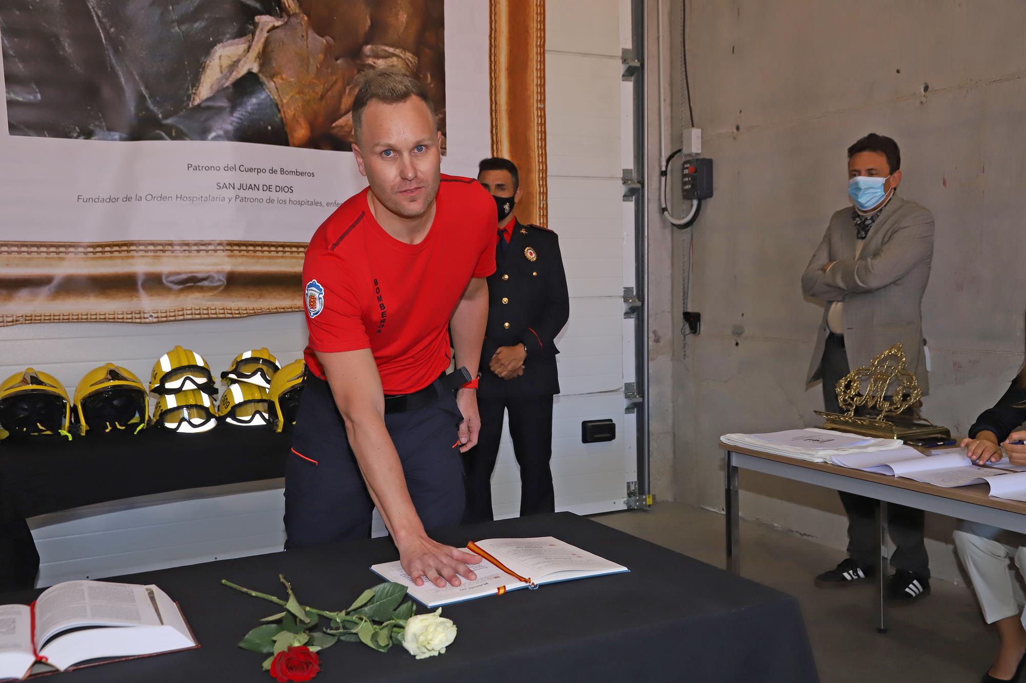 Presentación de los 11 nuevos bomberos Presentación de los 11 nuevos bomberos
