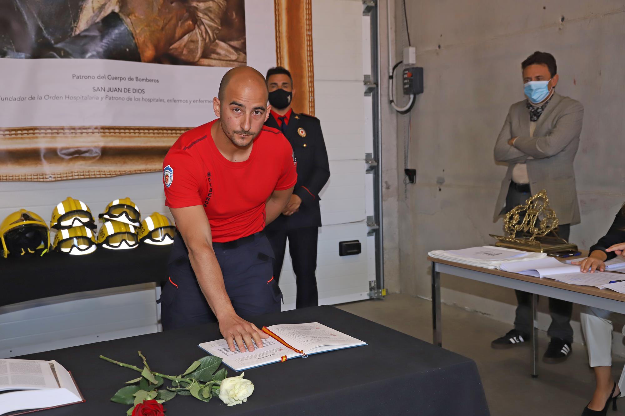 Presentación de los 11 nuevos bomberos Presentación de los 11 nuevos bomberos