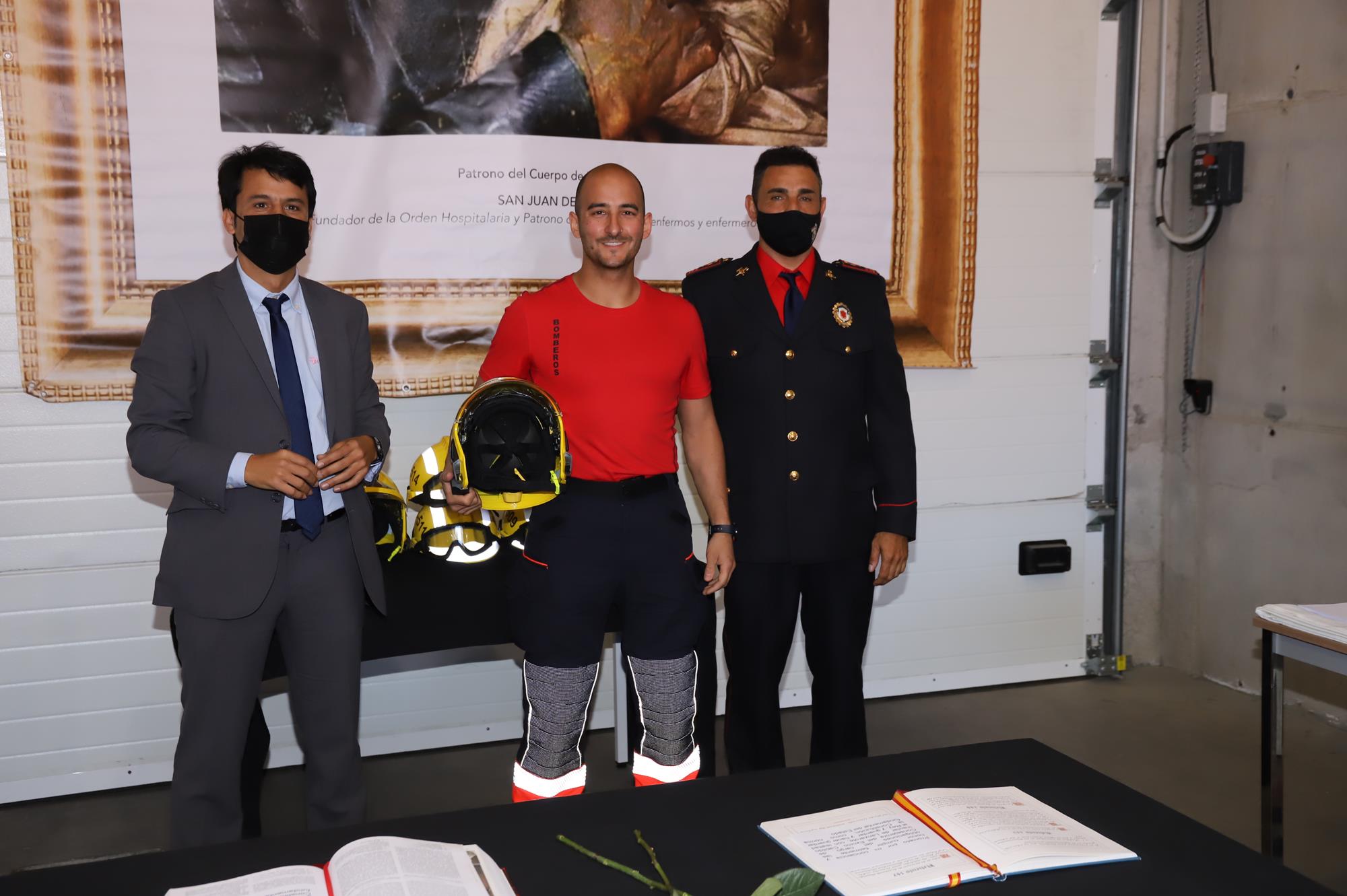 Presentación de los 11 nuevos bomberos Presentación de los 11 nuevos bomberos