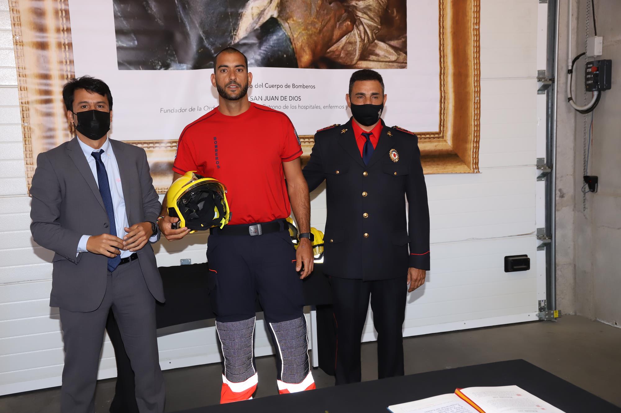 Presentación de los 11 nuevos bomberos Presentación de los 11 nuevos bomberos