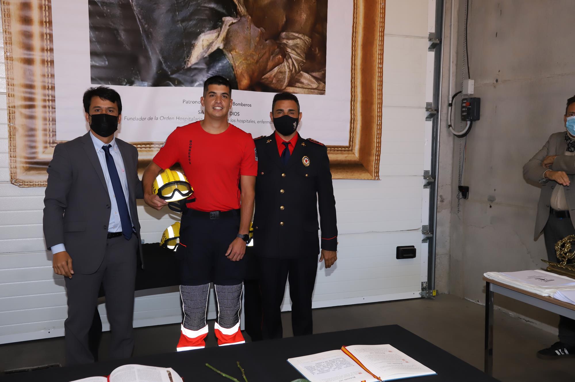 Presentación de los 11 nuevos bomberos Presentación de los 11 nuevos bomberos