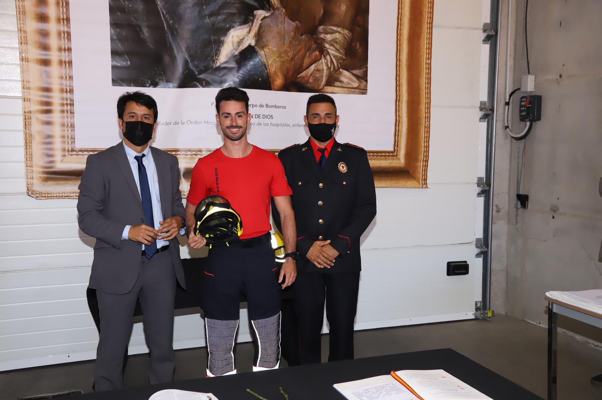 Presentación de los 11 nuevos bomberos Presentación de los 11 nuevos bomberos