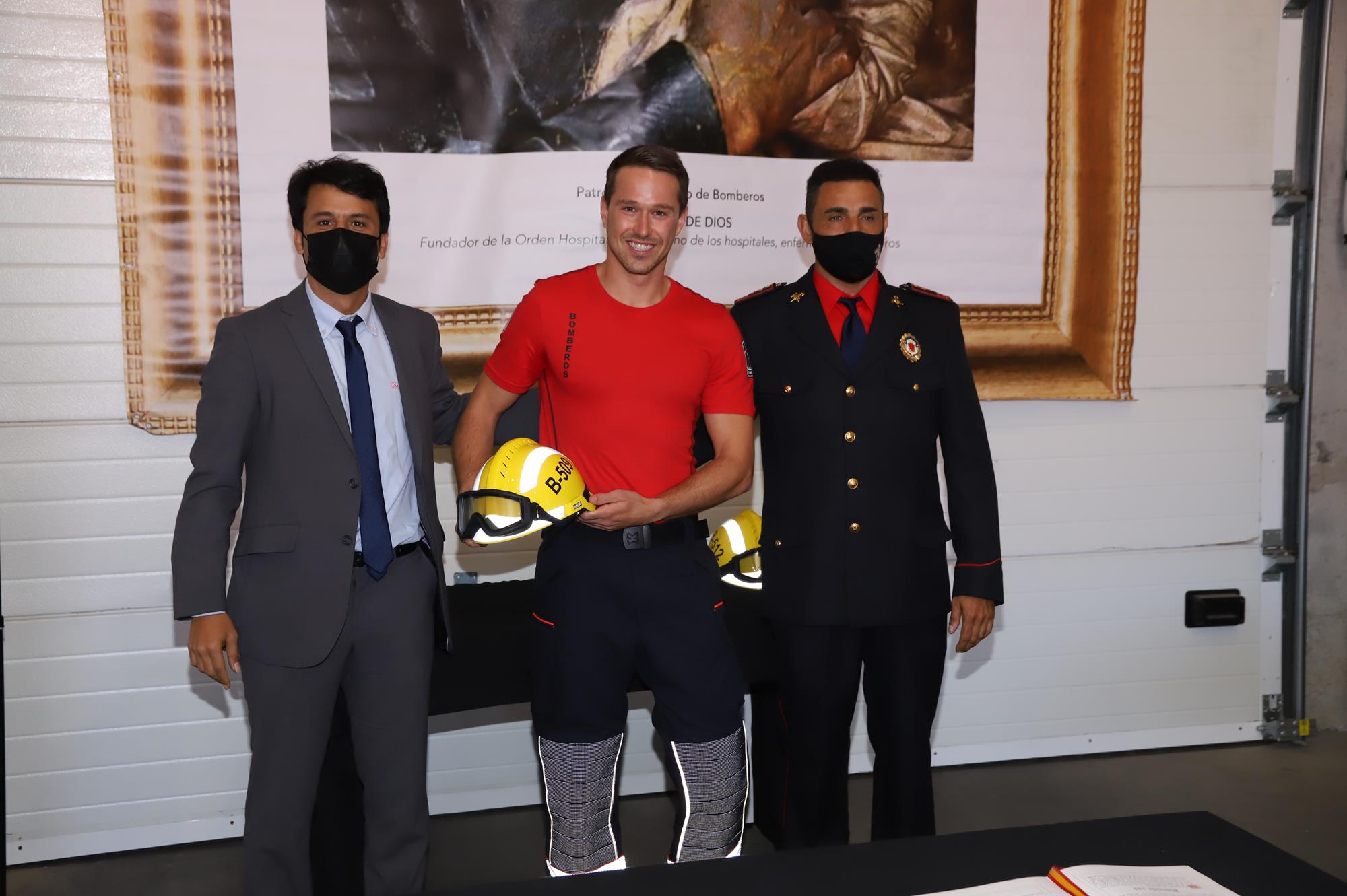 Presentación de los 11 nuevos bomberos Presentación de los 11 nuevos bomberos