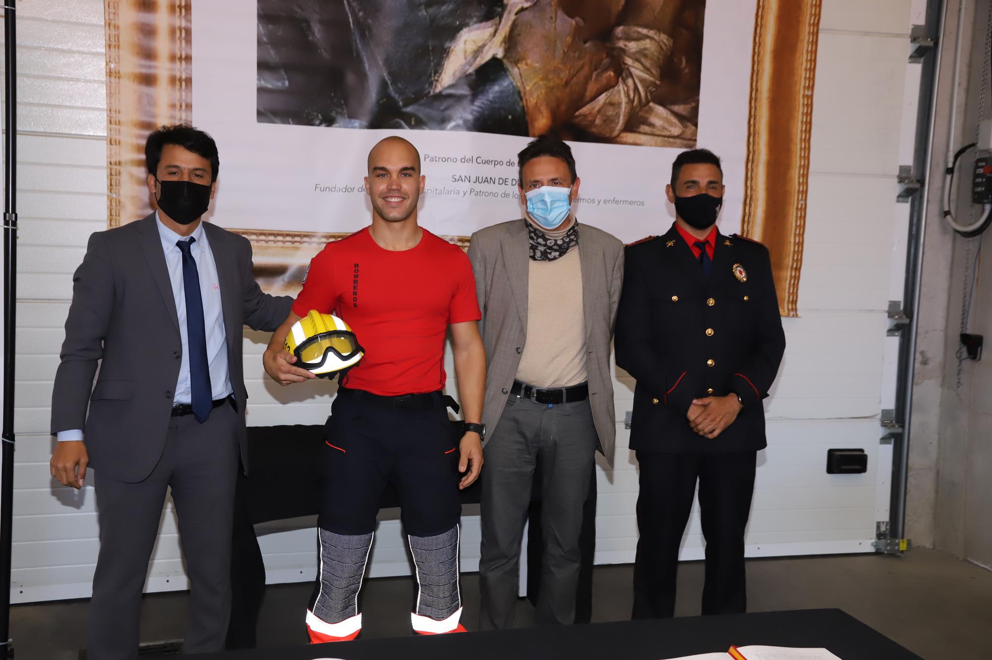 Presentación de los 11 nuevos bomberos Presentación de los 11 nuevos bomberos