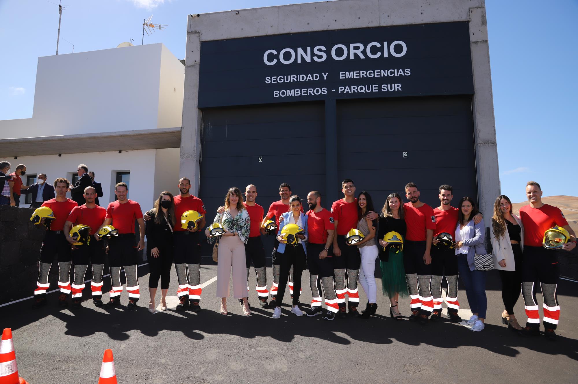 Presentación de los 11 nuevos bomberos Presentación de los 11 nuevos bomberos