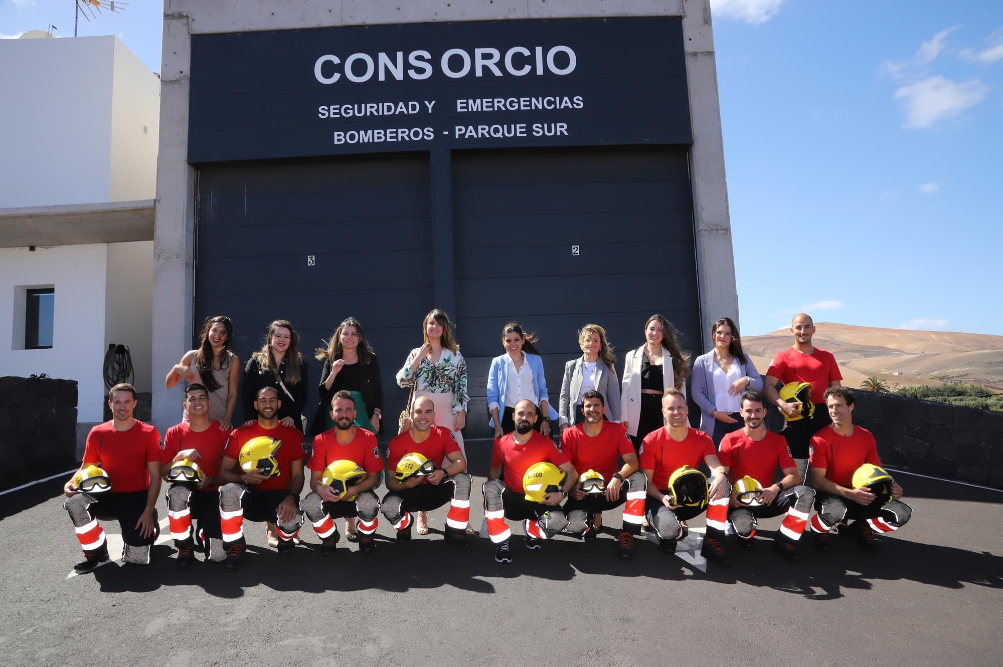 Presentación de los 11 nuevos bomberos Presentación de los 11 nuevos bomberos
