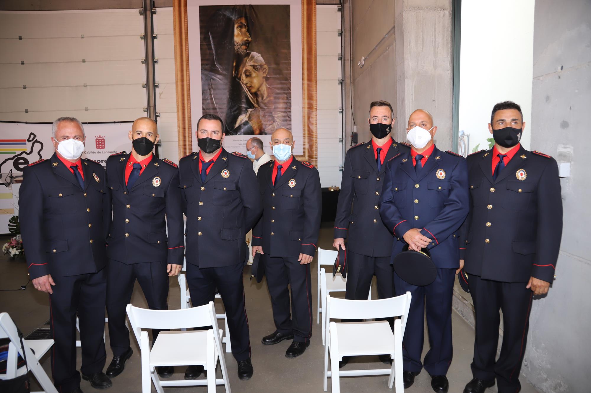 Presentación de los 11 nuevos bomberos Presentación de los 11 nuevos bomberos