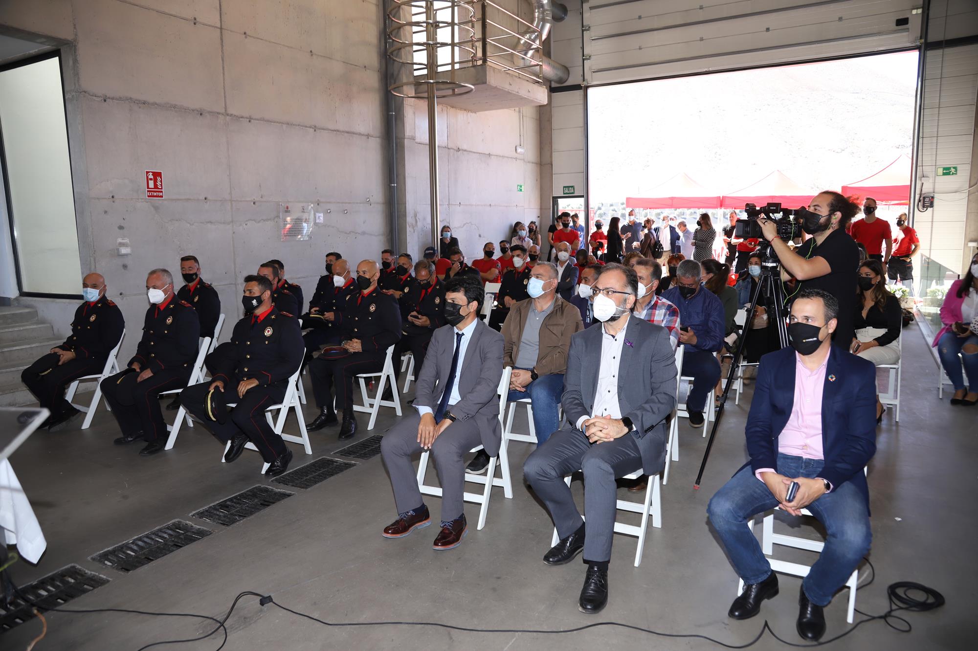 Presentación de los 11 nuevos bomberos Presentación de los 11 nuevos bomberos