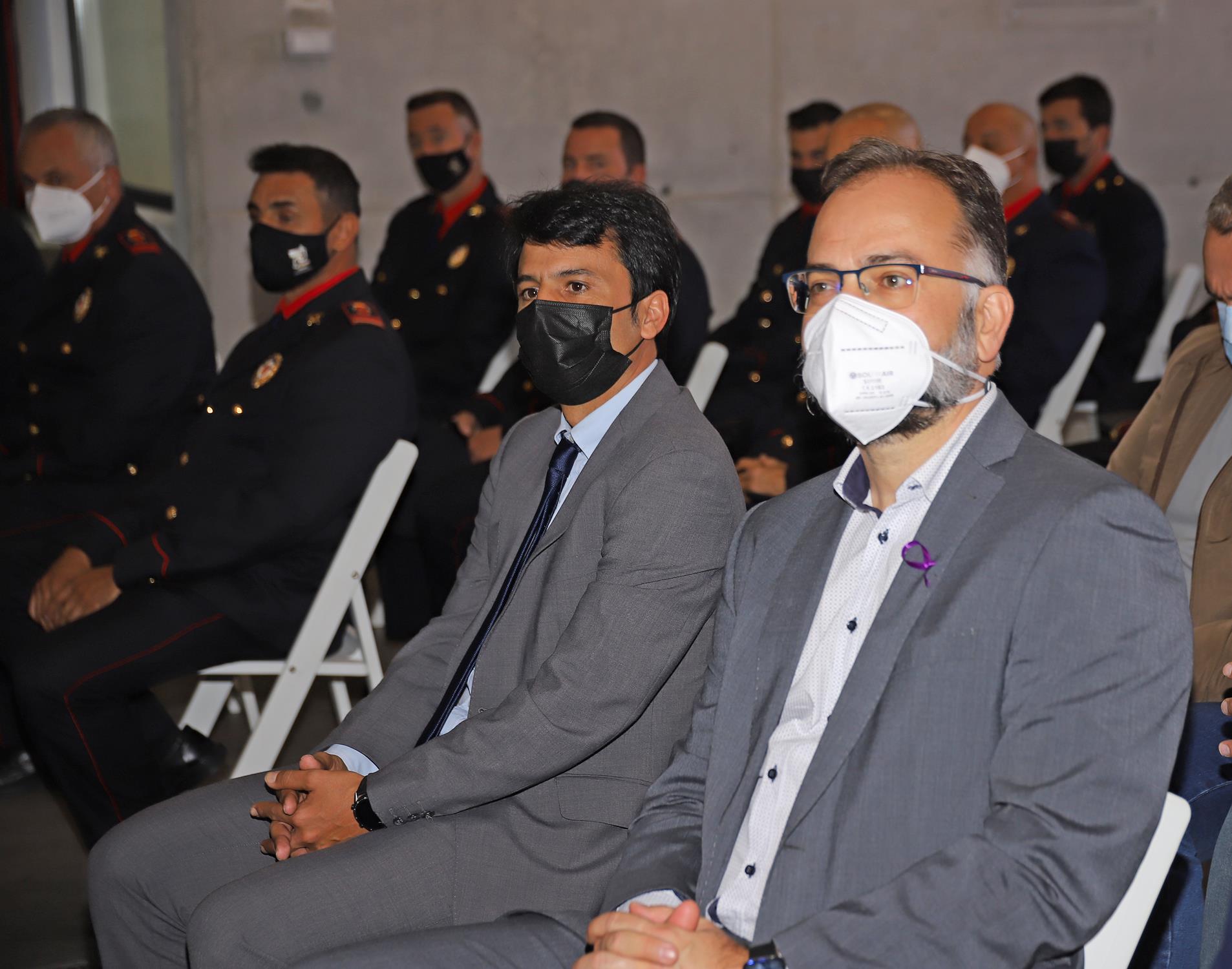Presentación de los 11 nuevos bomberos Presentación de los 11 nuevos bomberos