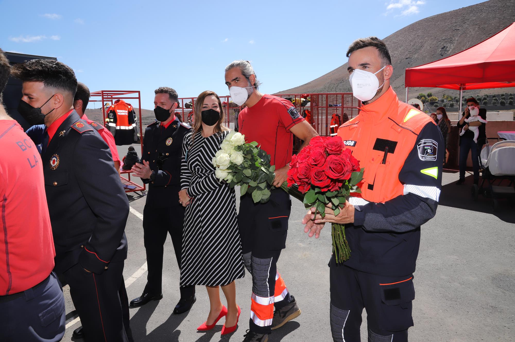 Presentación de los 11 nuevos bomberos Presentación de los 11 nuevos bomberos