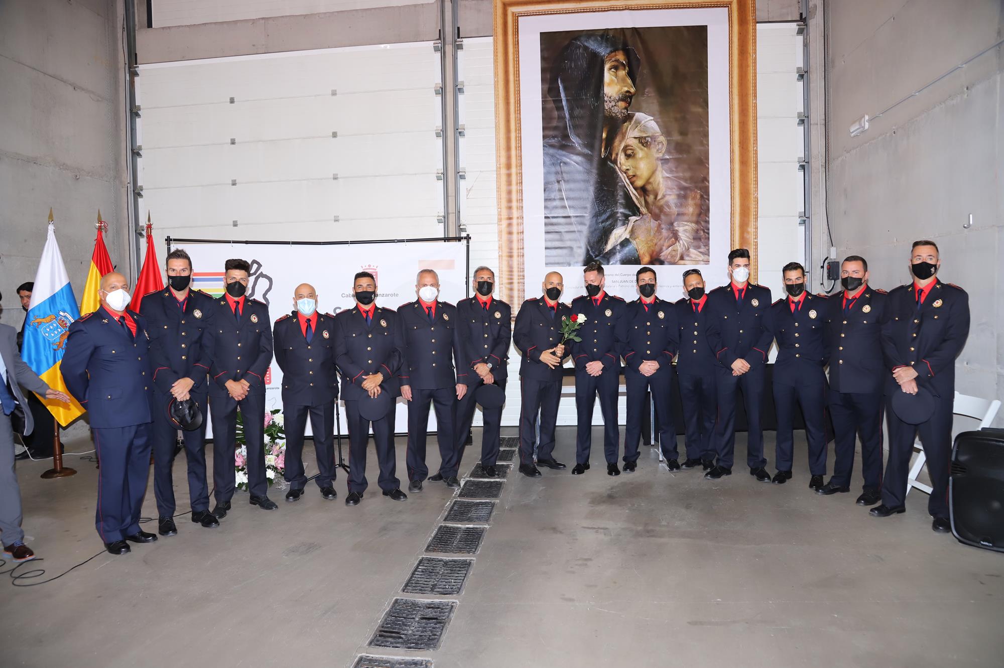Presentación de los 11 nuevos bomberos Presentación de los 11 nuevos bomberos