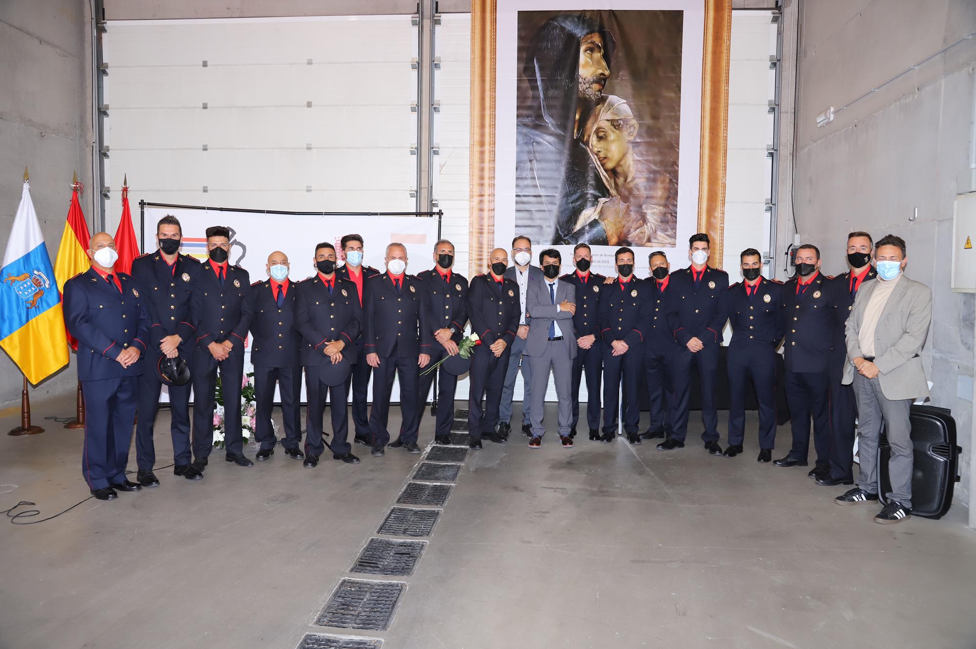 Presentación de los 11 nuevos bomberos Presentación de los 11 nuevos bomberos