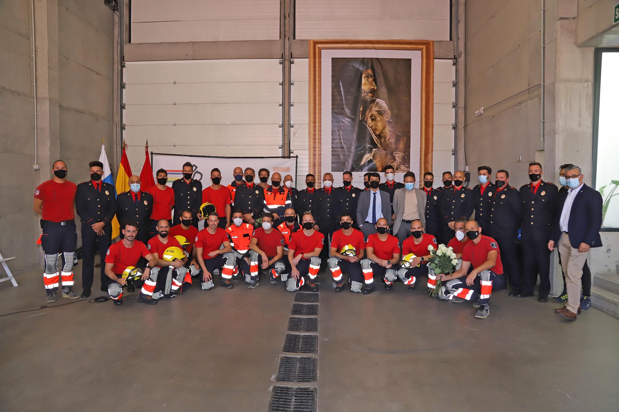 Presentación de los 11 nuevos bomberos Presentación de los 11 nuevos bomberos