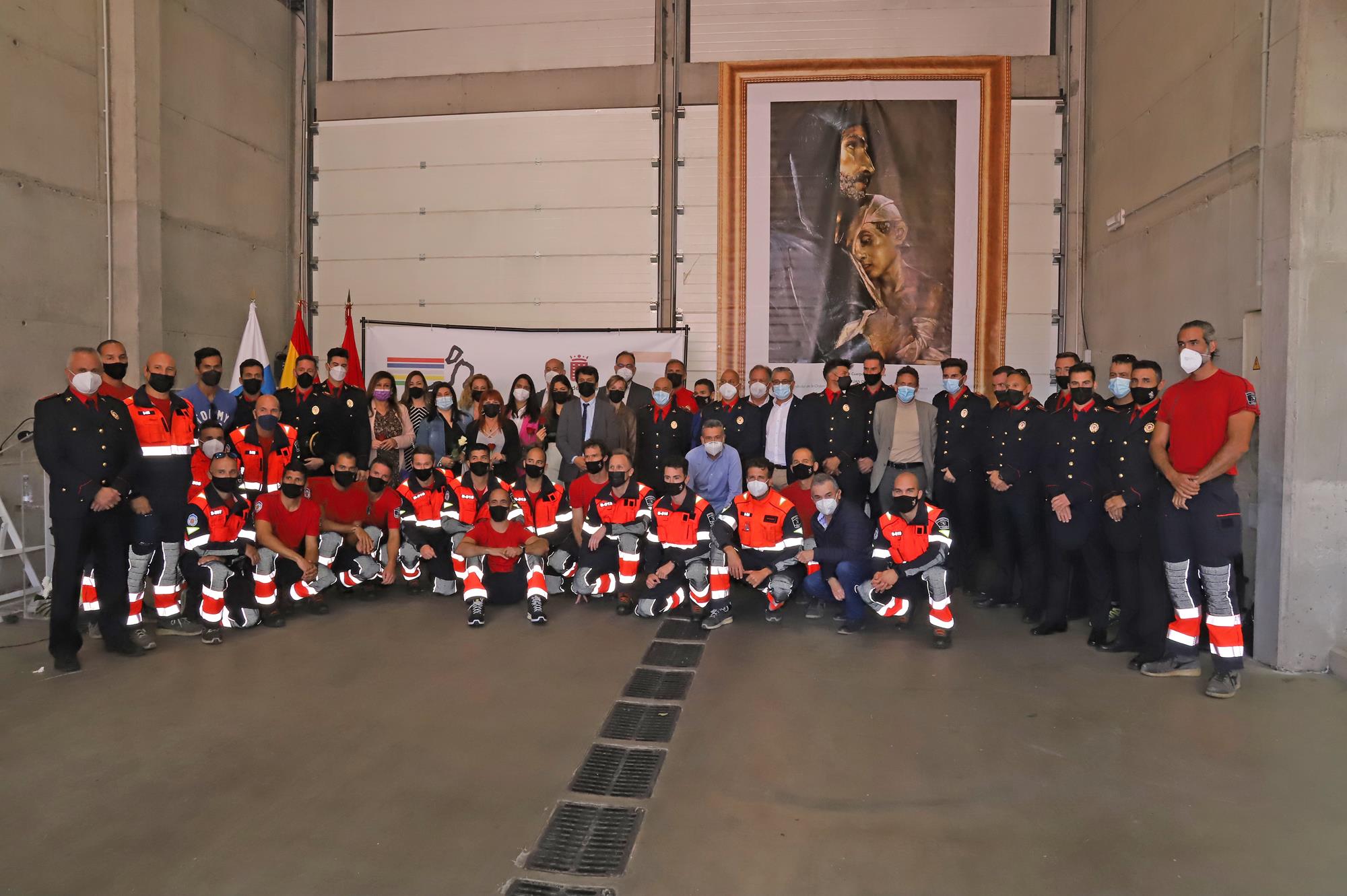 Presentación de los 11 nuevos bomberos Presentación de los 11 nuevos bomberos
