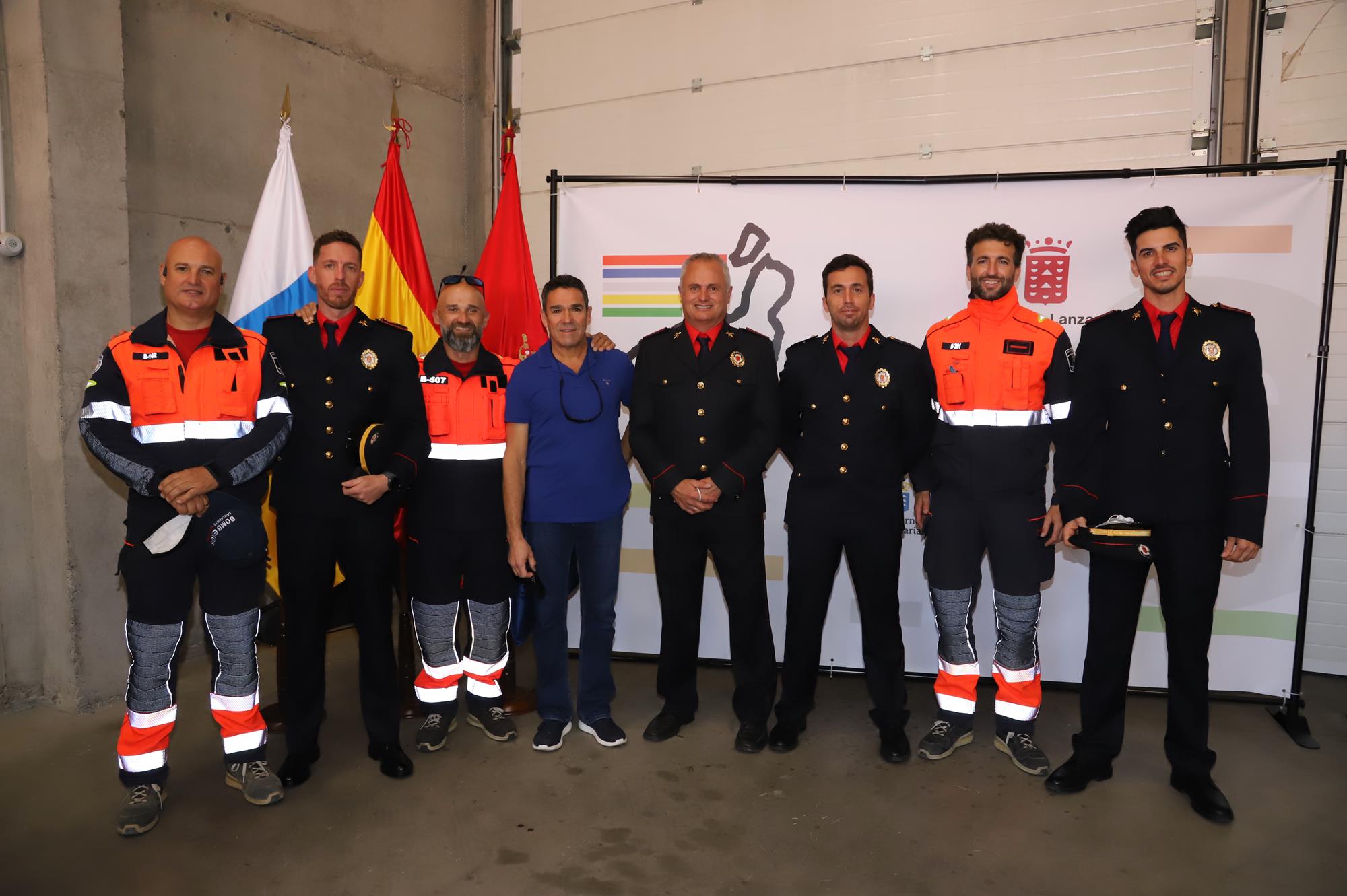 Presentación de los 11 nuevos bomberos Presentación de los 11 nuevos bomberos