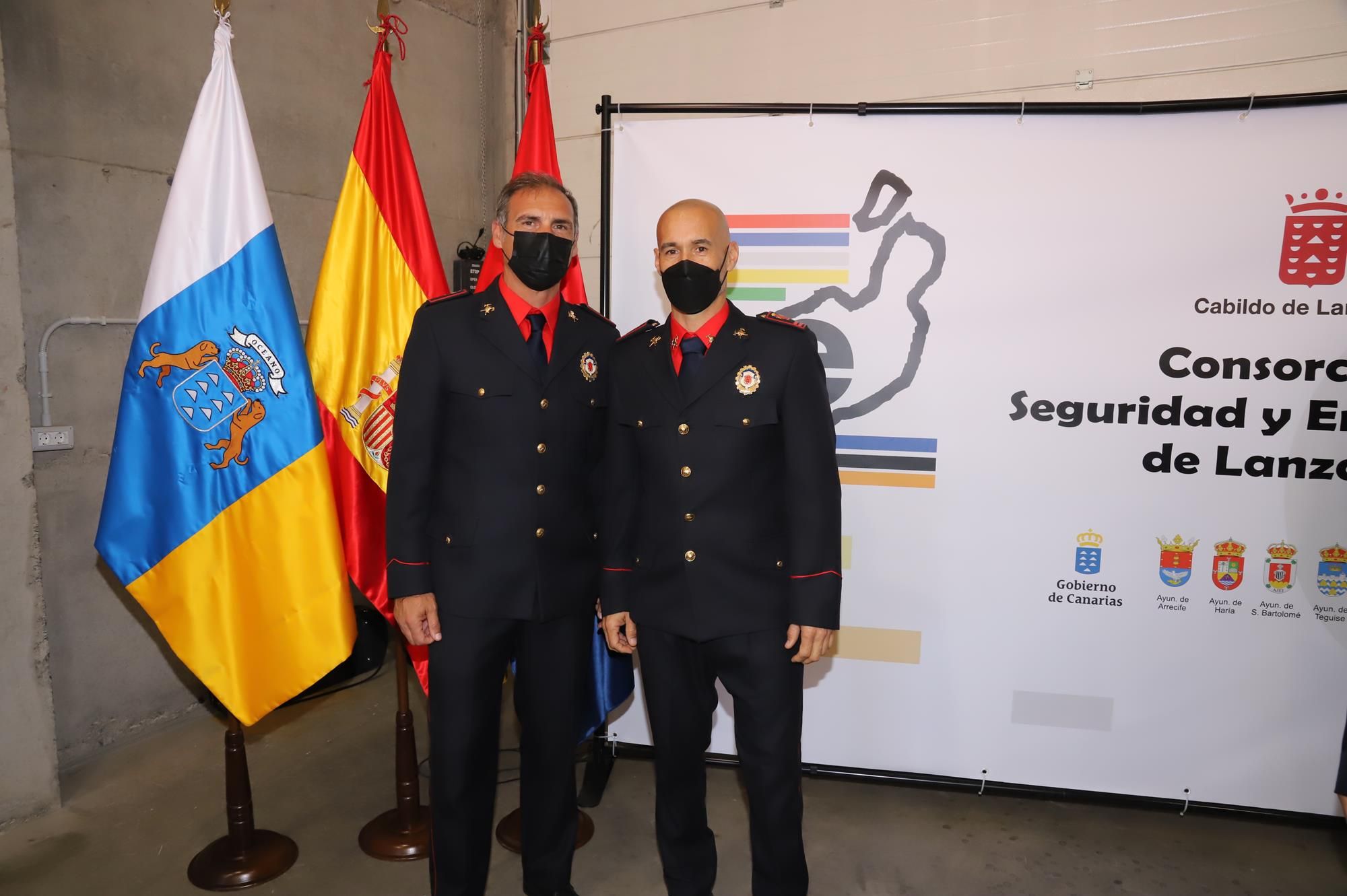 Presentación de los 11 nuevos bomberos Presentación de los 11 nuevos bomberos